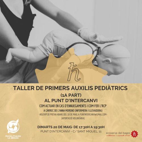 Taller de primers auxilis per nadons