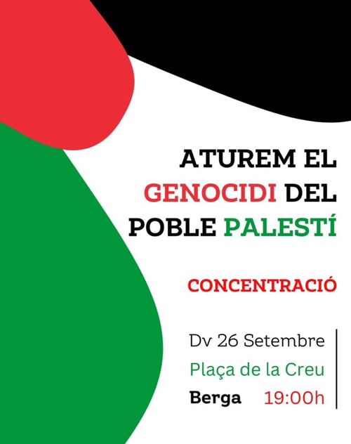 Aturem el genocidi del poble palestí