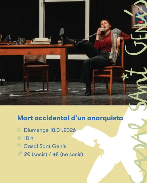 Mort accidental d'un anarquista