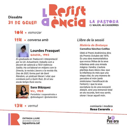 La Resistència, lectures i converses d'arrel feminista