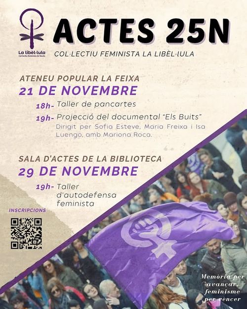 ACTES 25N – Col·lectiu Feminista La Libèl·lula
