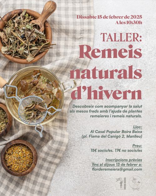 Taller de remeis naturals d'hivern