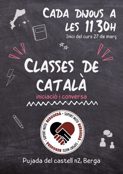 Classes de català. Iniciació i conversa