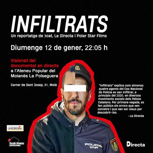 Reproducció 30 min "Infiltrats" La Directa a Moià