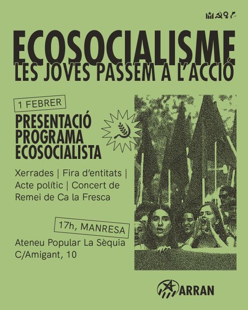 Ecosocialisme: les joves passem a l'acció.