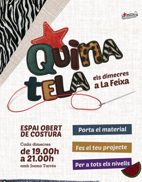 "Quina tela" vine a cosir els dimecres a La Feixa