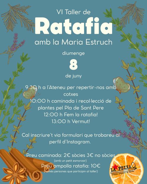 VI Taller de Ratafia