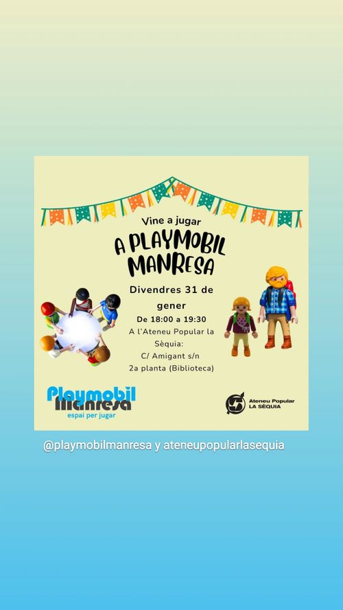 Playmobil a Manresa